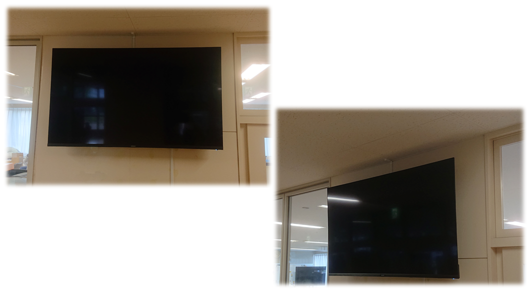 画像：運転免許試験場　視聴覚機器設置